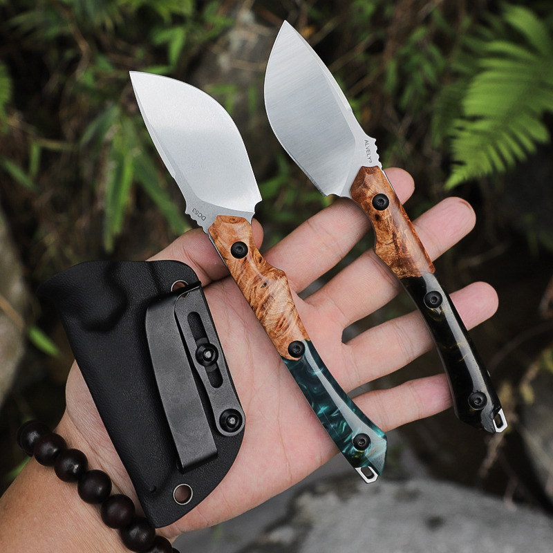 Edc Fixed Blade Deep Carry - DC53固定刃ナイフ、メンズ日常携帯用（EDC）折りたたみナイフ、アウトドアキャンプおよびアドベンチャーナイフ、ナス型マルチツール