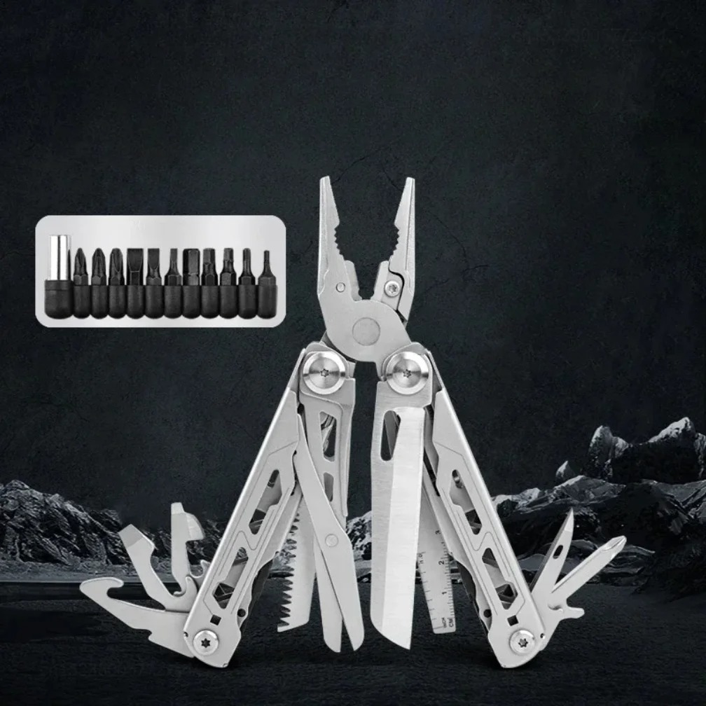 Edc Carry Pliers - 30種類の機能が備わった、屋外用折りたたみ式EDC戦術プライヤー。日常使い、キャンプ、釣りなどに最適。