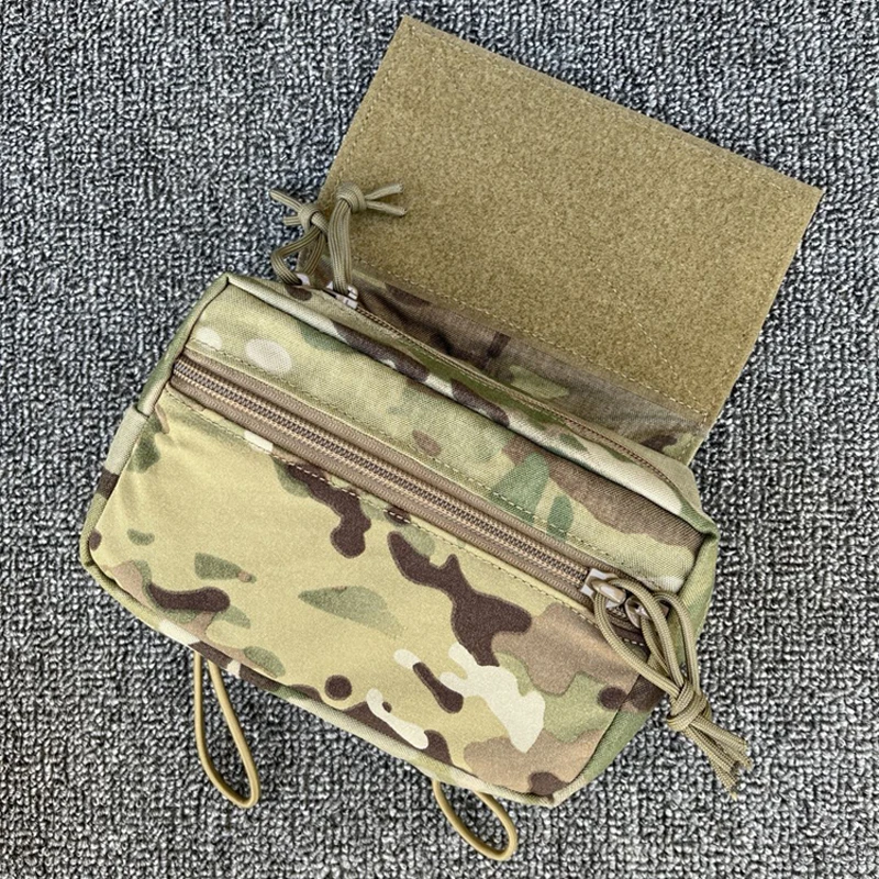 Edc Carry Pocket - タクティカルベスト腹部ポーチMK3 MK4 EDC ダンガルドロップポーチギアチェストリグプレートキャリアバッグ収納ファニーパックMC