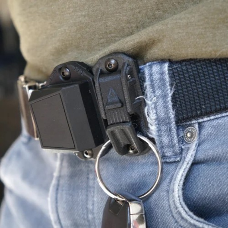 Edc Carry Kit - 多機能バックパックベルトクリップ高耐久ホルダーフックキーホルダーベルト用レスキューサバイバルアウトドアキャンプハイキング用