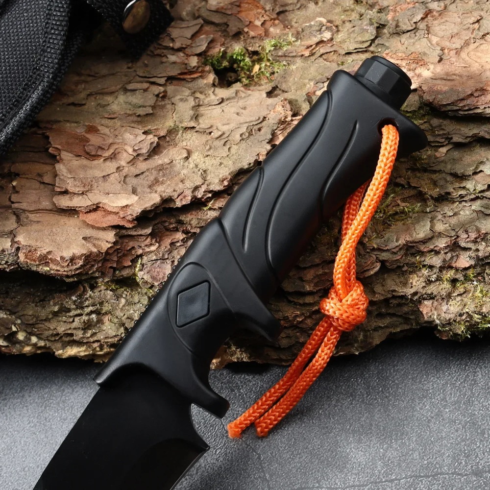 多目的キャンプサバイバルEDCナイフ、固定刃ストレート、高硬 - Edc Fixed Blade Deep Carry のレビューと価格