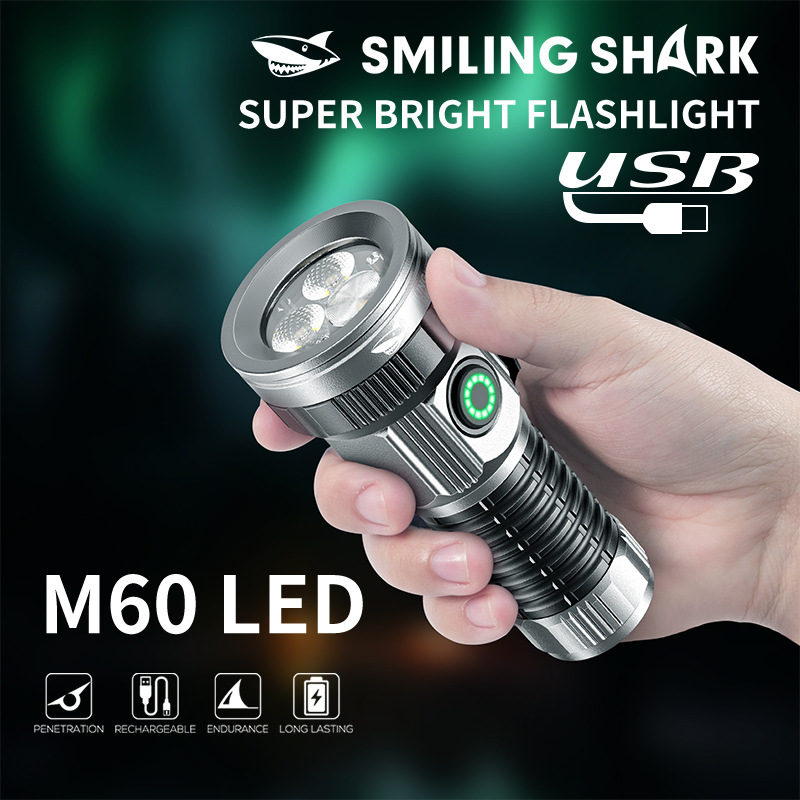 小型の充電式LED懐中電灯,ポータブルポケットトーチ,キャン - Edc (Every Day Carry のレビューと価格