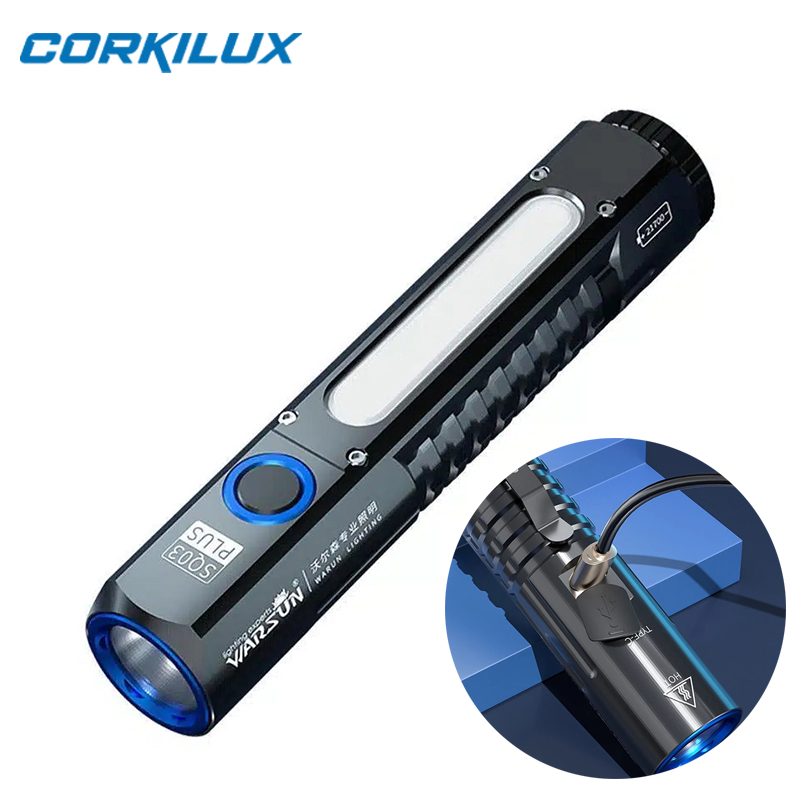 SQ03 プラス COB ワークライト LED 懐中電灯 2 - Edc (Every Day Carry のレビューと価格