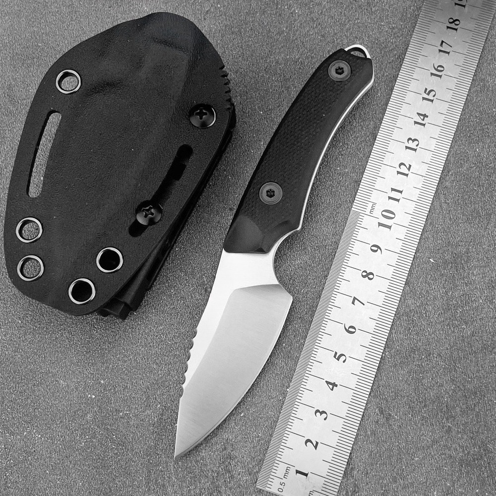 662 コンパクト固定刃ナイフ 5Cr13MoV鋼刃 ナイロ - Edc Fixed Blade Deep Carry のレビューと価格