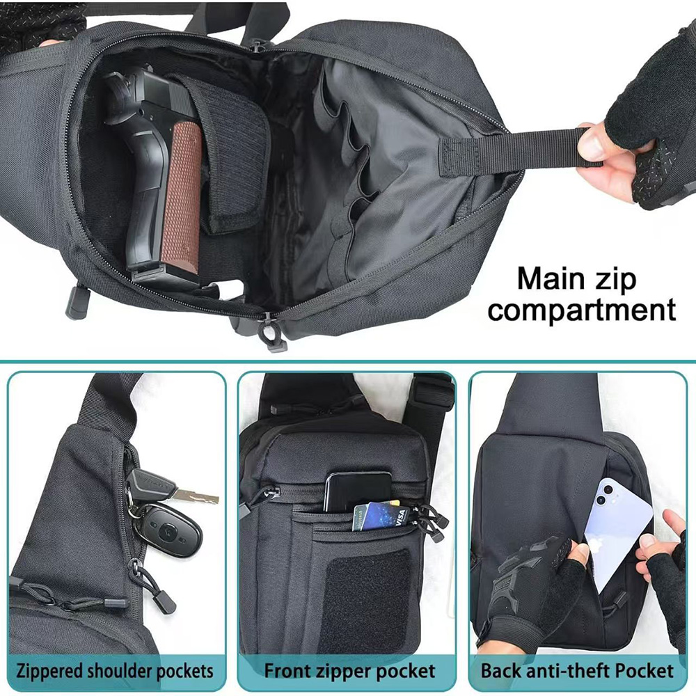男女兼用バッグ - EDC ショルダーバッグ タクティカル  - Edc Carry Pocket のレビューと価格