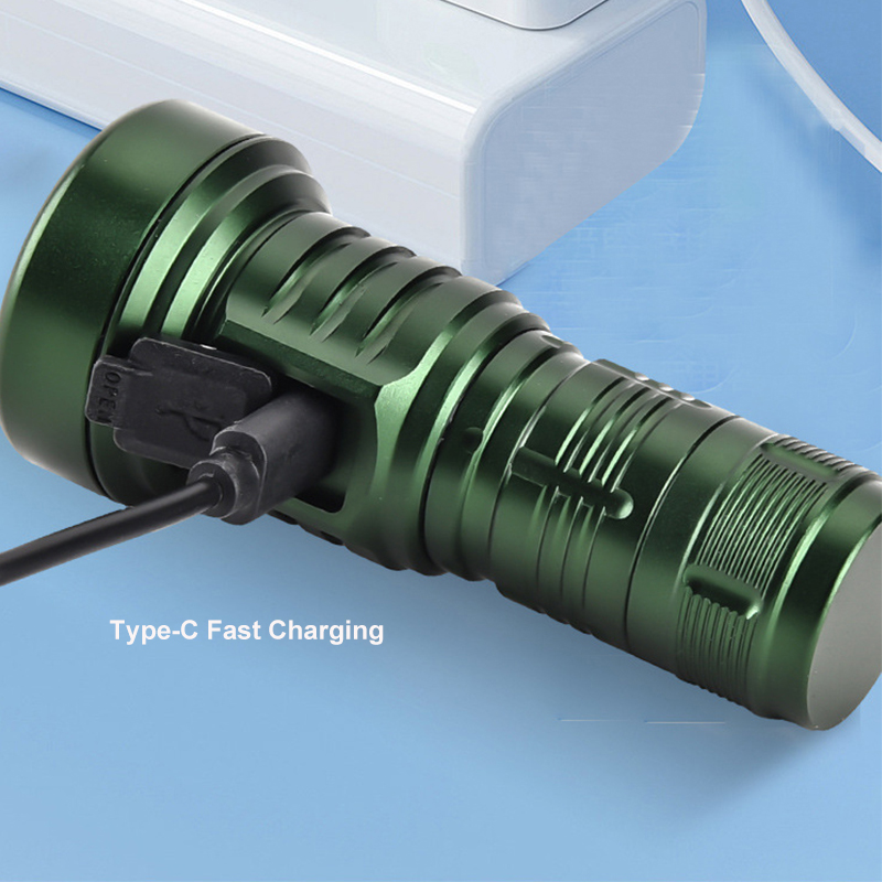 USB充電式LED懐中電灯,ハイパワー,長距離,フラッシュラ - Edc (Every Day Carry のレビューと価格