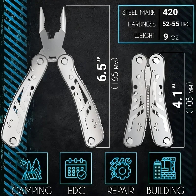 24in1マルチツール オールインワン多機能ギア ナイフ・プ - Edc Everyday Carry Knives のレビューと価格