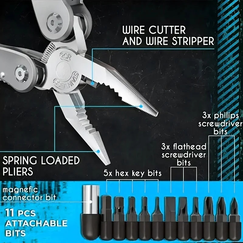 24in1マルチツール オールインワン多機能ギア ナイフ・プ - Edc Everyday Carry Knives のレビューと価格