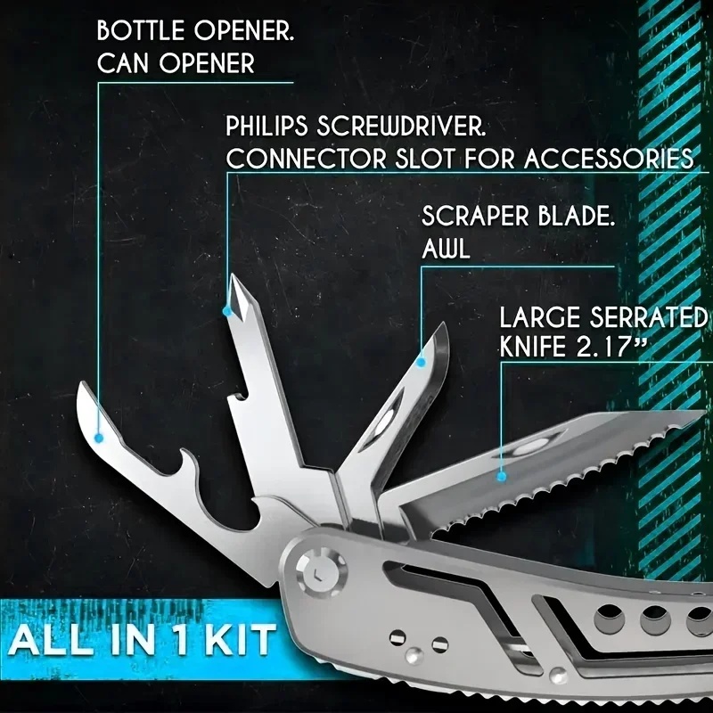 24in1マルチツール オールインワン多機能ギア ナイフ・プ - Edc Everyday Carry Knives のレビューと価格