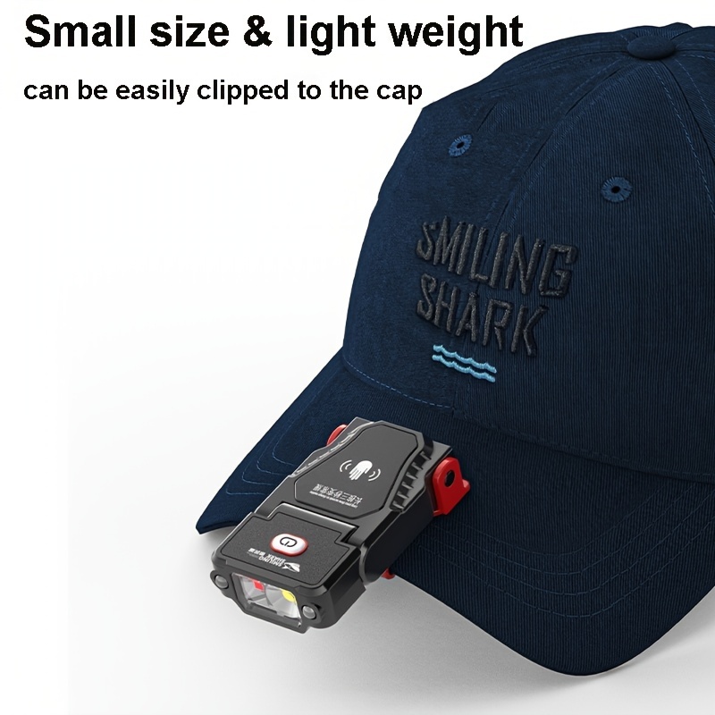 超高輝度USB充電式LEDセンサークリップオン野球帽キャップ - Edc (Every Day Carry のレビューと価格