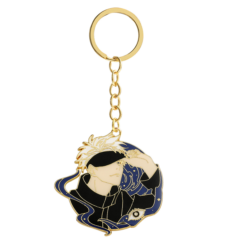 呪術廻戦 五条悟 キーホルダー アニメ 虎杖悠仁 キーリング - Carabiner Keychain のレビューと価格