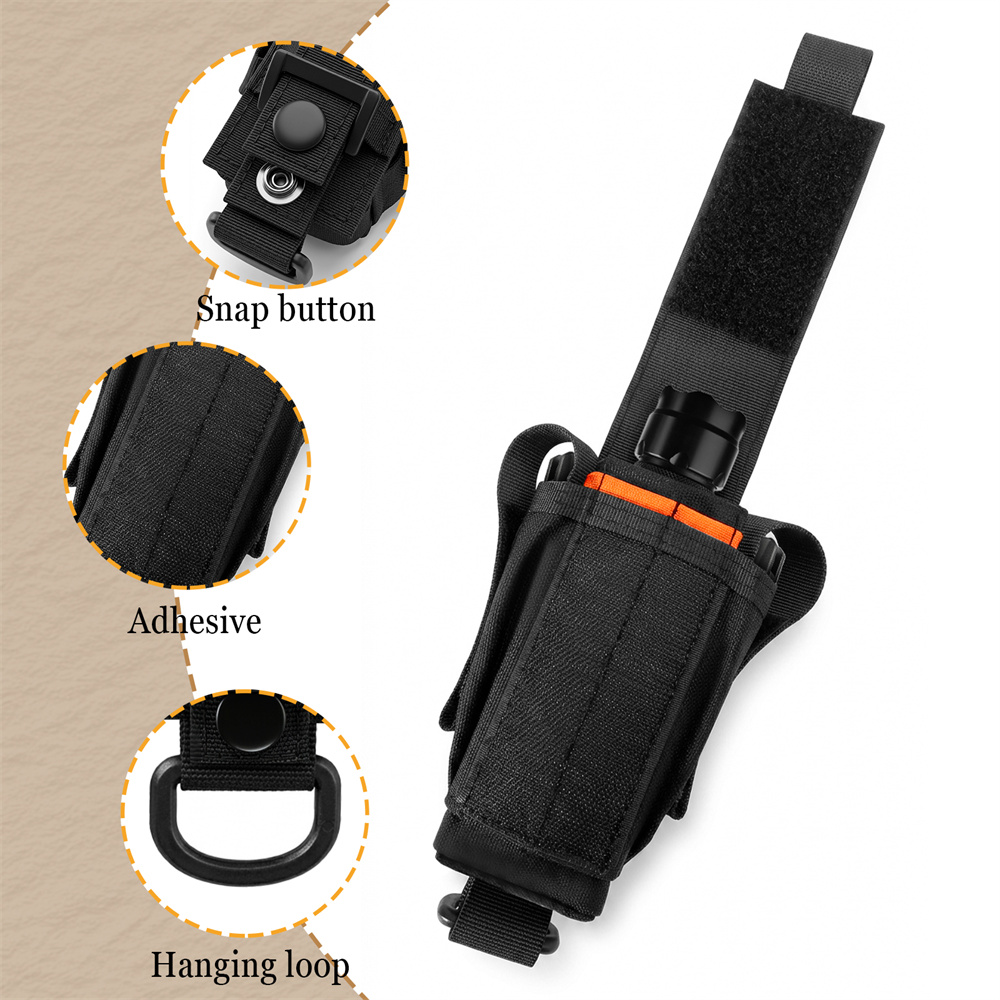 戦術的な懐中電灯ポーチアウトドアツール収納バッグマルチポケッ - Edc Carry Pocket Pouch のレビューと価格