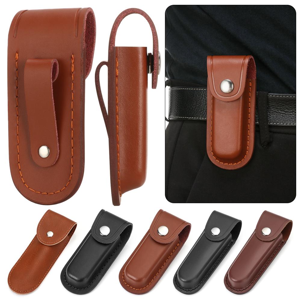 高品質ポケットブラウンハンティングナイフシースホルスターフォ - Edc Everyday Carry Knives のレビューと価格