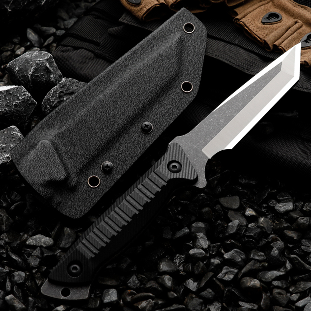 Huangfu-高硬度鋼屋外サバイバルナイフ、ポータブル、ハ - Edc Concealed Carry Knife のレビューと価格