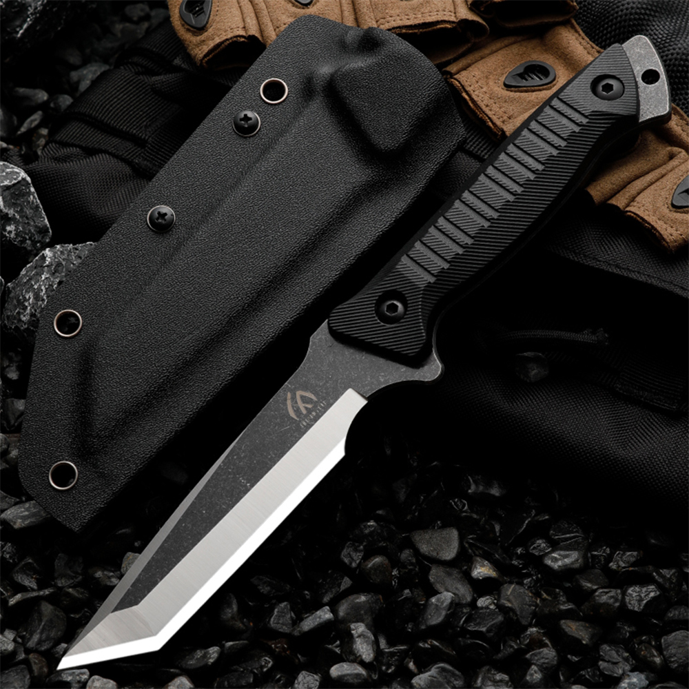 Huangfu-高硬度鋼屋外サバイバルナイフ、ポータブル、ハ - Edc Concealed Carry Knife のレビューと価格