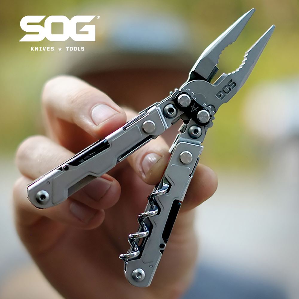 SOG 19 in 1 パワーリットルミニマルチツールプライ - Edc Carry Pliers のレビューと価格