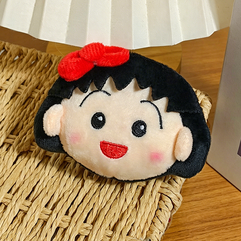 かわいいちびまる子ちゃんぬいぐるみキーホルダー漫画ぬいぐるみ - Carabiner Keychain のレビューと価格