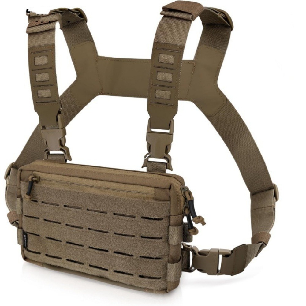 ファッション 1000D ナイロン男性チェストバッグ反射スト - Edc Carry Kit のレビューと価格