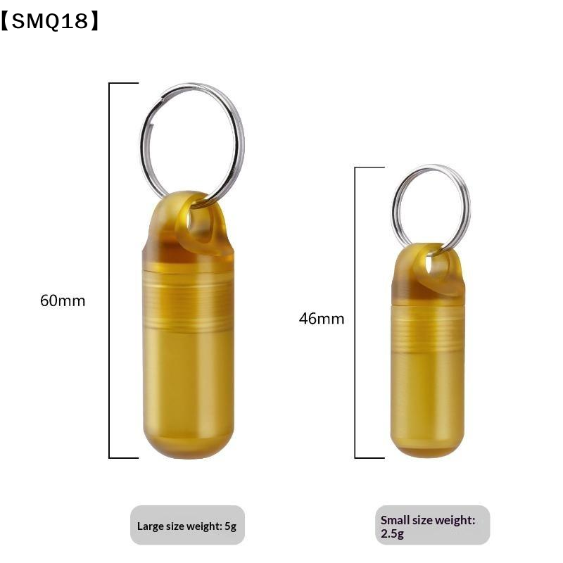 小型PEIピルボトル 多機能収納ボックス ポータブルアウトド - Edc Pill Carry のレビューと価格