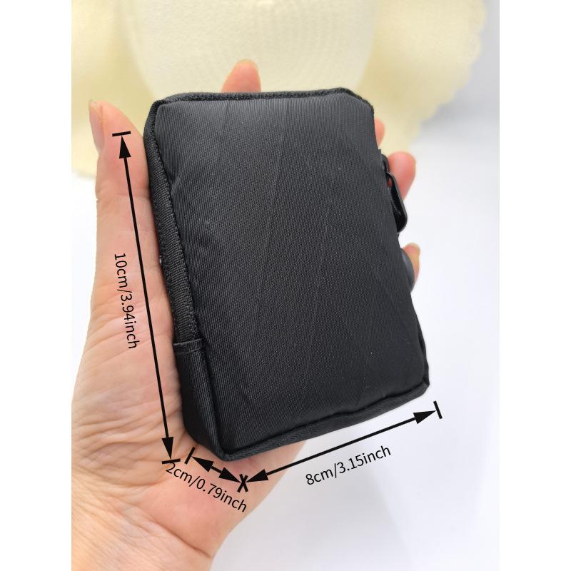 ミニ EDC ポーチ耐摩耗性ポータブル小型収納バッグスリムポ - Edc Carry Pocket Pouch のレビューと価格