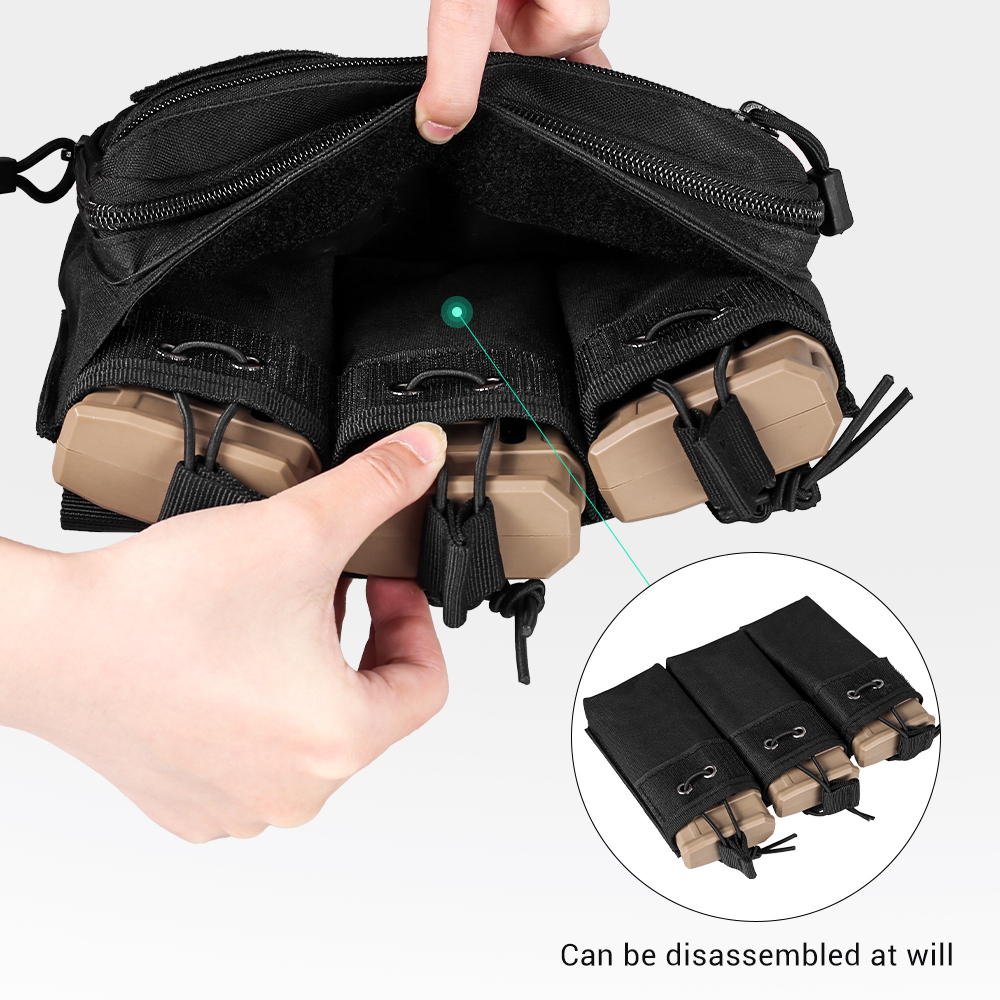 Molle マガジンポーチトリプルマグバッグライフルマグ管理 - Edc Carry Kit のレビューと価格