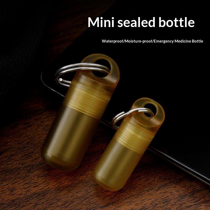 小型のPEI製ピルボトル。多機能収納ボックスとして、日常の持 - Edc Pill Carry のレビューと価格