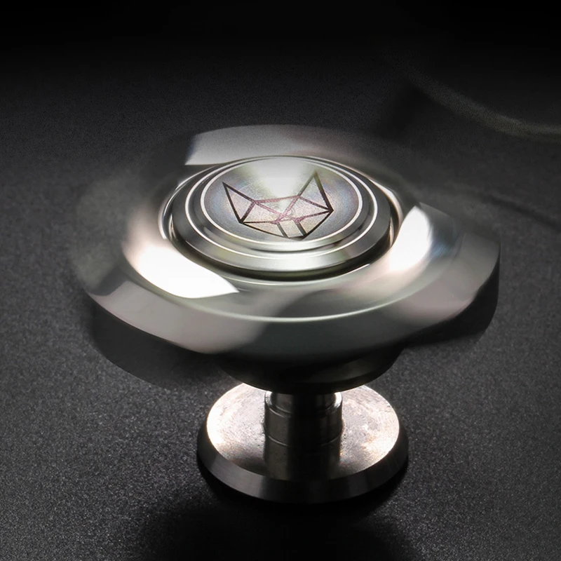 新しいフォックスステンレス鋼金属フィジェットスピナー大人 E - Fidget Spinner Bearing のレビューと価格