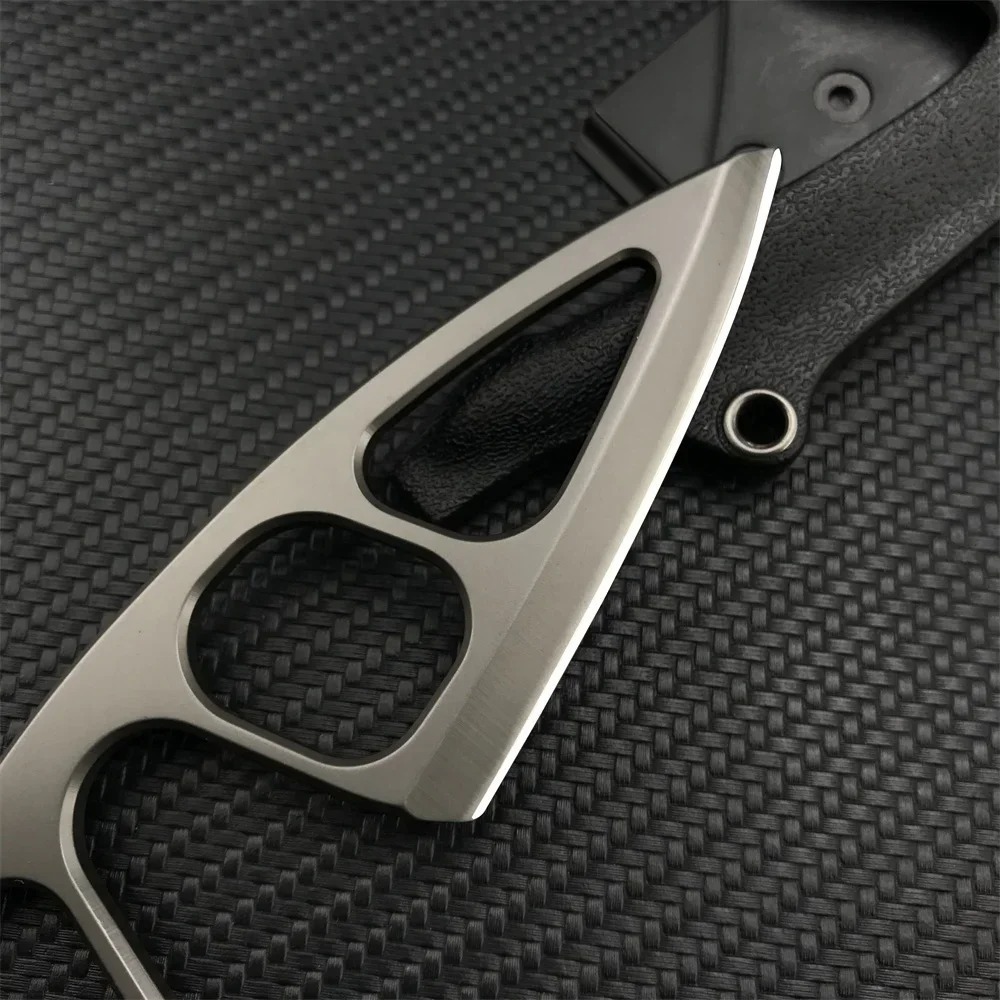 高硬度ネックナイフ 440Cブレード カイデックスシース付き - Edc Fixed Blade Deep Carry のレビューと価格