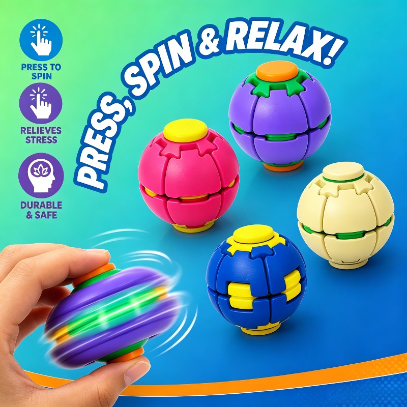 3Dプリント製フィジェットスピナーボール プレス＆スピン ス - Fidget Spinner Bearing のレビューと価格