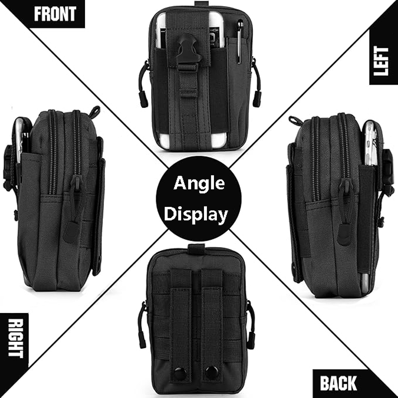 ユニバーサル EDC 戦術モールポーチウエストバッグ携帯電話 - Edc Carry Pocket のレビューと価格