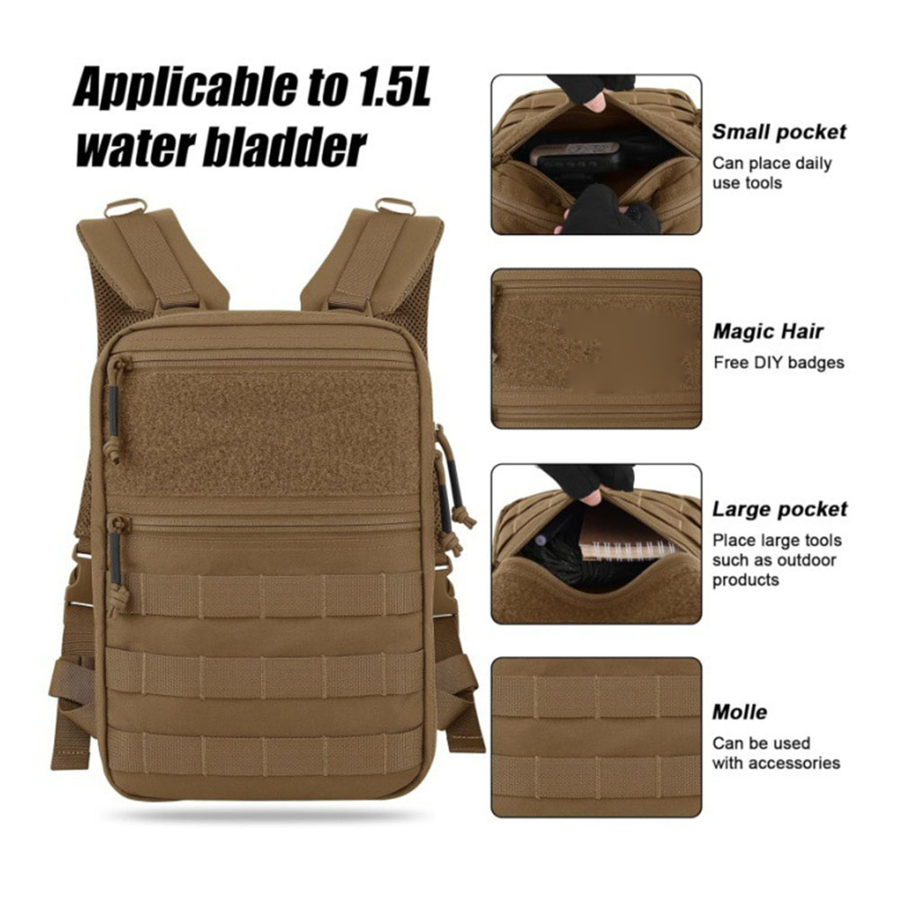 戦術的なMOLLEバックパック防水取り外し可能なアウトドアE - Edc Carry Kit のレビューと価格