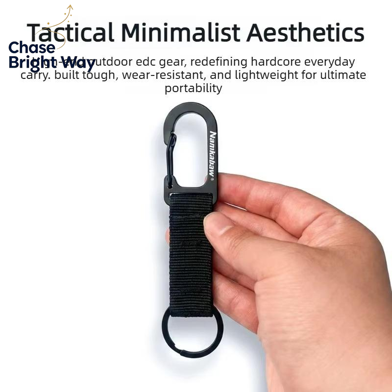 小型で持ち運びやすいウェビングスプリング式カラビナ。日常使い - Edc Carry Clip のレビューと価格
